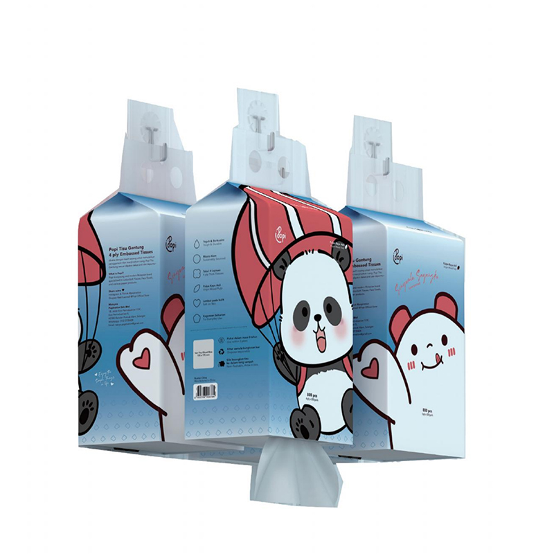 Papel de seda para colgar de 4 capas: 200 hojas (130 × 175 mm)