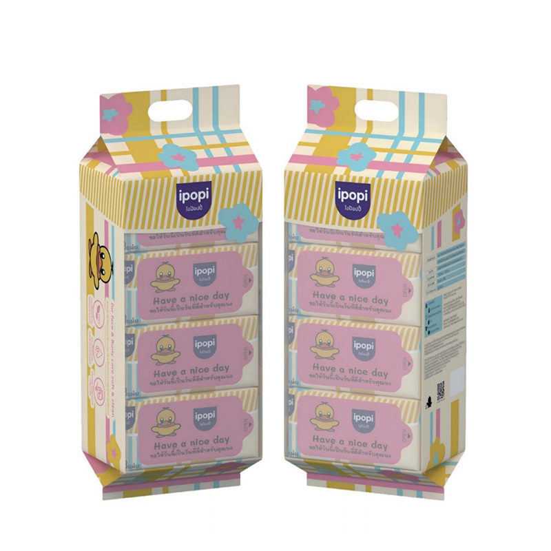 Toallitas húmedas para bebés Pure Water - 8 hojas (150 × 140 mm)